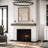 Country Living 72" Stockbridge Wood Fireplace Mantel Shelf-1363324636