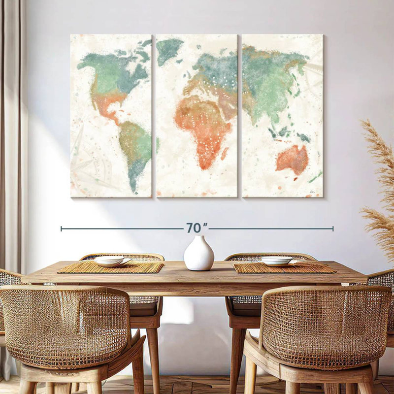 Aliaz Explore The World No Words, 24" H x 38" W