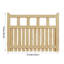 Bargman Gate Fencing with 1 Panel(s) Included-29081412