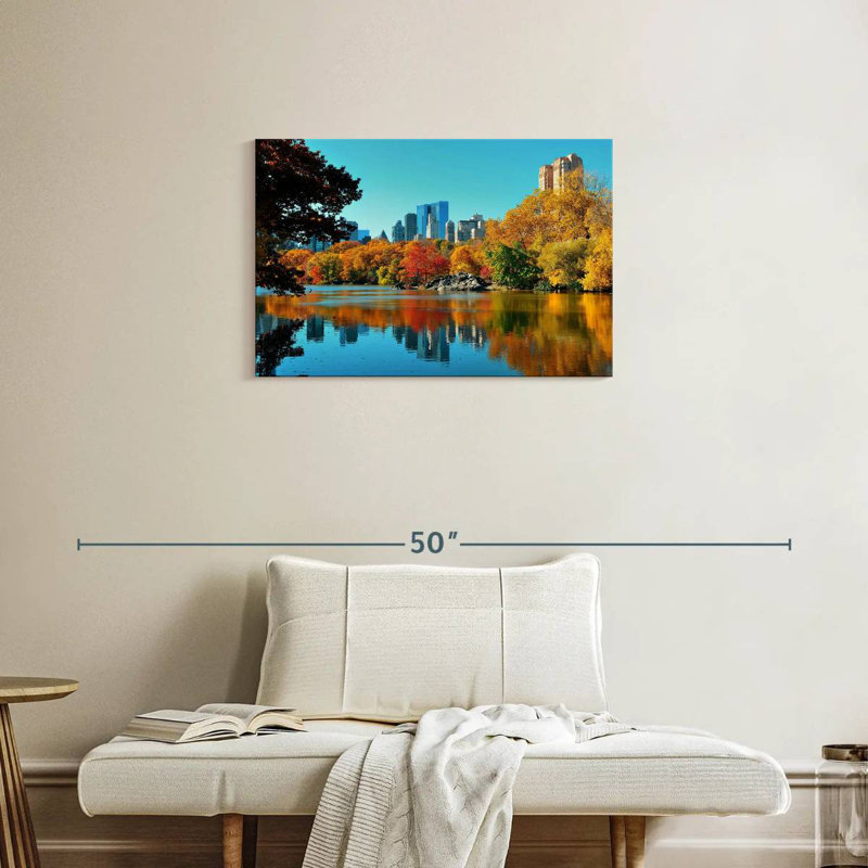 Rorry Central Park In Fall, 20" H x 30" W