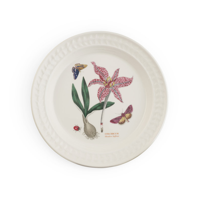 Assiette plate améthyste 10,5 po Portmeirion Botanic Garden Harmony Papilio Amthst
