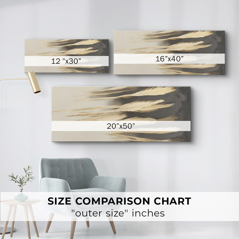 Abstract Series 8 #C-Wide Gallery Wrapped Canvas