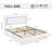 Bed Frame with Adjustable Headboard and Crysral Tufted Upholstered Beds-1270690818-1270690817