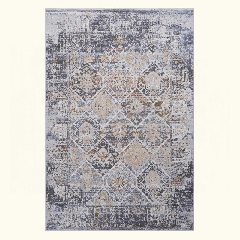 Traditional Non-Shedding Living Room Bedroom Dining Home Office Stylish And Stain Resistant Area Rug, Rectangle 5'3" x 7'6"