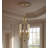 4-Light Dimmable Metal Lantern Empire Chandelier-401784792-401784795