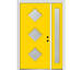 Porte d'entrée en acier pré-montée en verre Spotlight-29605824-29605829-29605823