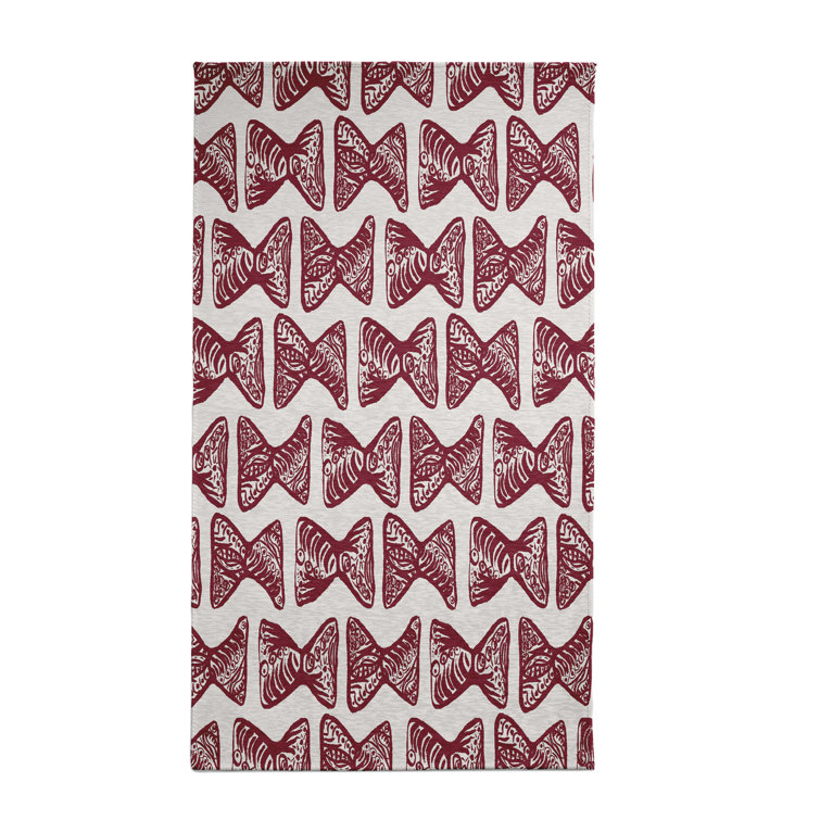 Tapis décoratif marron géométrique
