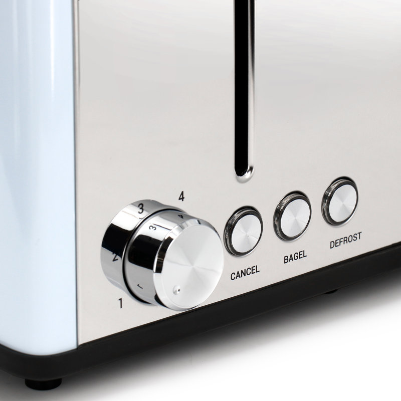 Grille-pain en acier inoxydable 1650W Redmond, Bleu