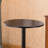 Black Round Top Metal Bar Table, Adjustable Legs, Fashionable For Home, 40" H Home Dining Option, 24"X40