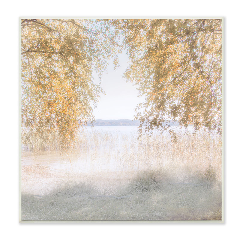 Picture Frame Print on MDF, Wall Plaque, 12" W x 12" H
