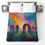 Couvre-lit matelassé coloré Stonehenge-130509563