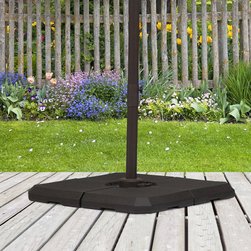 Poids de la base du parasol robuste - capacité de 264 lb