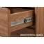Commode 9 tiroirs de style Mid-Century moderne, commode en bois naturel pour chambre à coucher / salon, finition naturelle