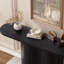 Console de 57 po avec design tambour, canapé extra long pour le couloir, l'entrée et le salon-886477273