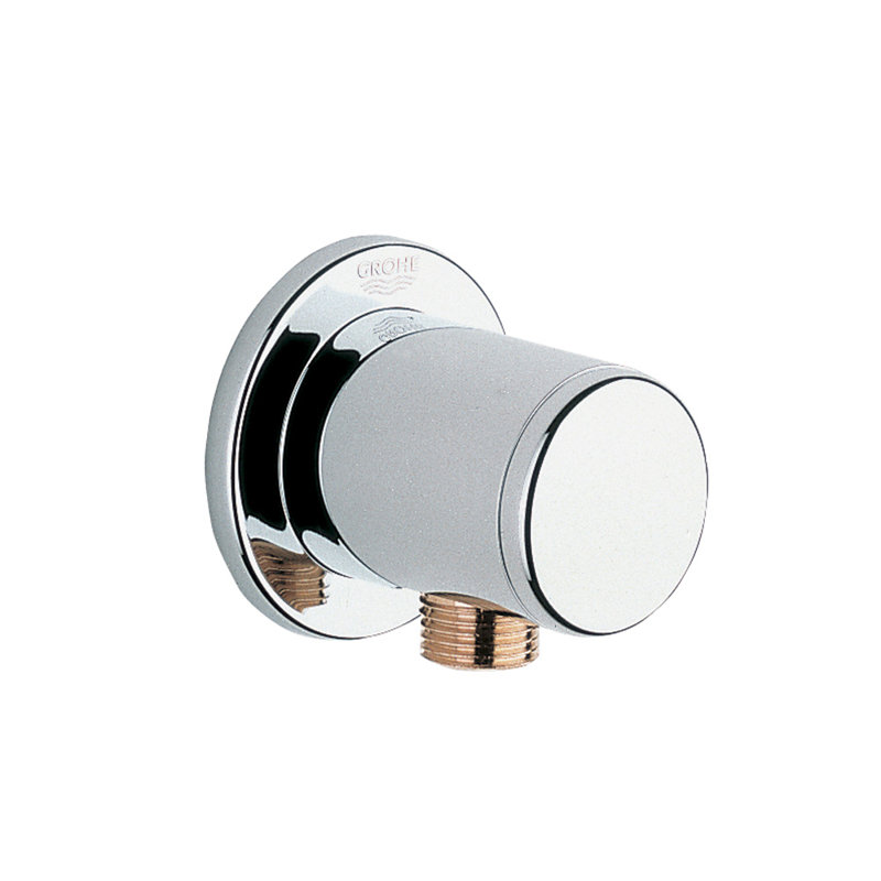 Relexa® Plus Wall Union, Nickel satiné