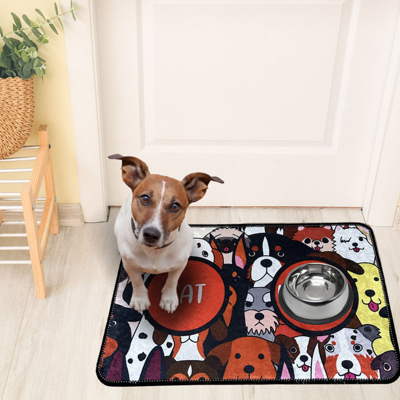 Erlsten Animal Print Polyester Pet Bed