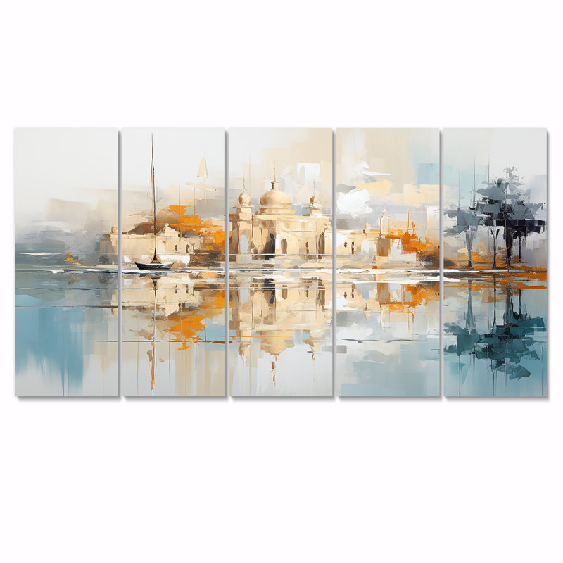 Plympton - ensemble d'art urbain 5 pièces, H 32 po x l 80 po
