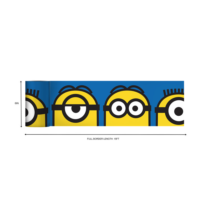 Bordure adhésive bleue Minions Always Eyeconic