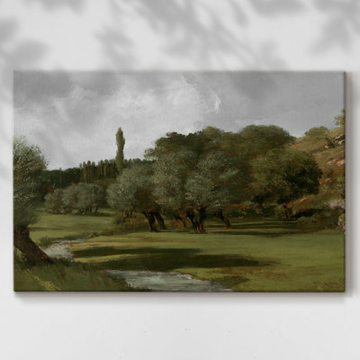 Paysages rétro-CMLxxvi -Galerie enveloppée Cavas