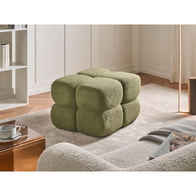 60 cm W Square Pouffe