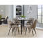Chaise rembourrée York en similicuir York par Lumisource - ensemble de 2-113645575-113645577