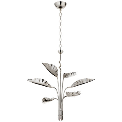 Julie Neill Dumaine Medium Pierced Leaf Chandelier