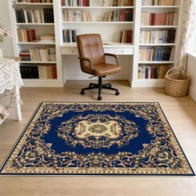 Persian Style Area Rug, Soft And Lightweight, Suitable For All Seasons, Easy To Maintain And Easy To Clean, Machine Washable Carpet Floor Mat, Suitable For Living Room, Bedroom, Hallway, Balcony, Office, Room Decor, Home Decor, Outdoor Decor