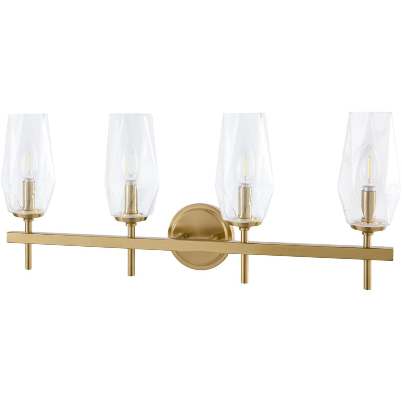 Soriano Wall Sconce, Gold, 4