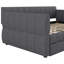 Upholstered Daybed With Usb And Trundle-1791534009