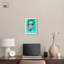 «Bubblegum Pop Shadowbox Print Modern Pop» par Art Remedy, cadre blanc, 10 x 15-1405077860-1405077887