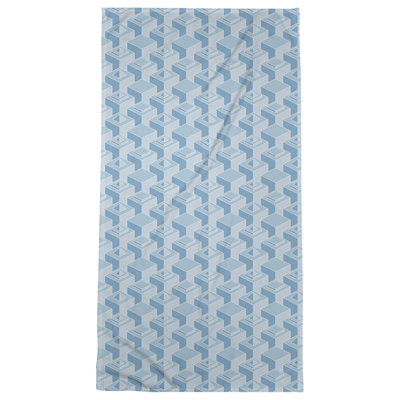 Serviette de plage classique gratte-ciels