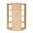 Greyson Solid Wood Shelves Bookcase