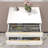Milana 26" Floating Bathroom Shelf With Drawers In Gloss White