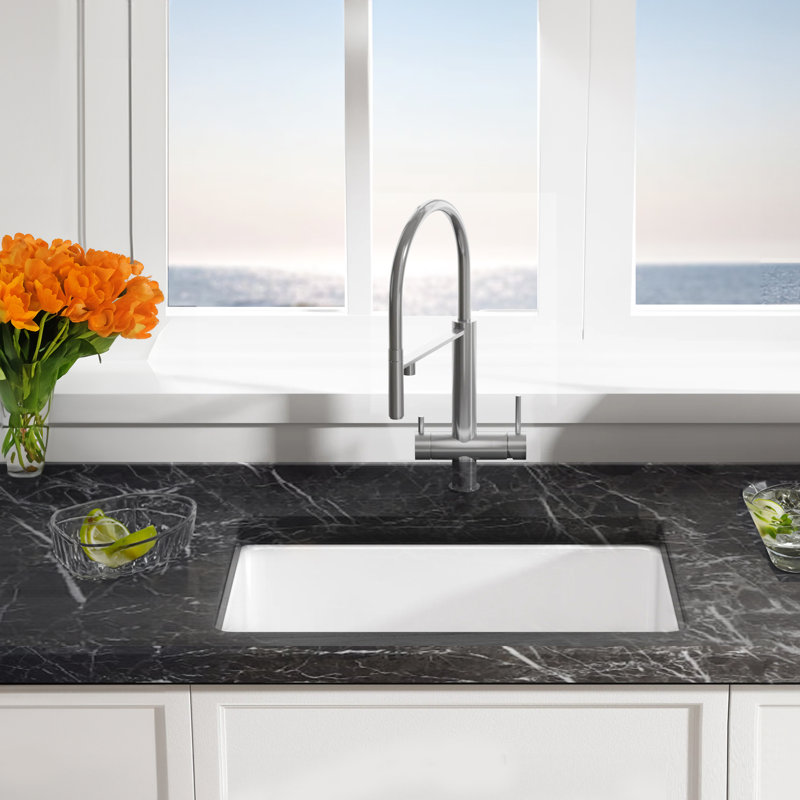 24'' L Single Basin Kitchen Sink