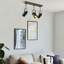 24.8'' 3 -Light Fixed Track Track Kit with Dimmable and Adjustable Head-54646789