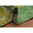 Green Wool Distressed Patchwork Area Rug 7x10