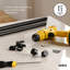 Tringle à rideau simple en acier CAPPA-94237692-94237687