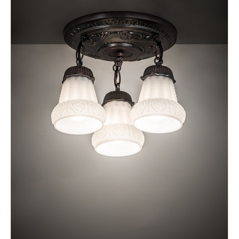 Mcalexander 3 - Light Semi Flush Mount