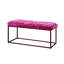 Banc rembourré en velours 39 po Gemma-1813041962