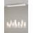 10 - Light White LED Cluster Pendant-66455185-66455186