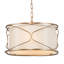 Luminaire suspendu cylindrique de style lanterne à 3 lumières Azie