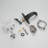 Automatic Sensor Touchless Single Hole Low Arc Deck Mount Bathroom Faucet With Pop Up Drain