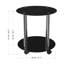 Markesan Glass Top End Table