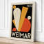 Weimar Constructivism Geometric - Wrapped Canvas-445071781-445071832