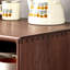 Buffet de rangement moderne en bois massif minimaliste-1993668379