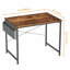 Kokoreta Metal Base Writing Desk-787757483