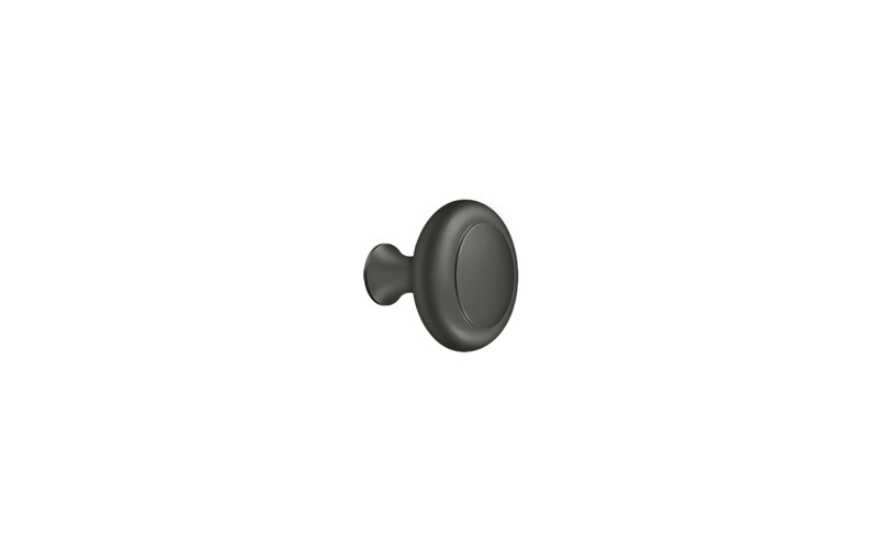 Mushroom Knob, Oil-Rubber Bronze