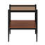 Tables d'appoint en verre trempé avec tablette Finkelstein-105688591-105688588