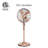 16" Oscillating Digital Cooper Metal Stand Fan, 3 Speeds, Remote Control