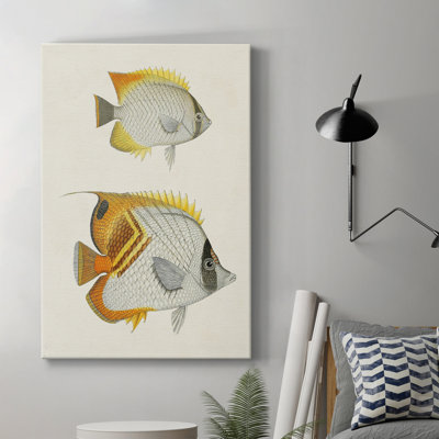 " Yellow And Grey Fish I "